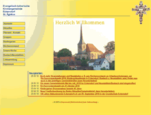 Tablet Screenshot of eckersdorf-evangelisch.de